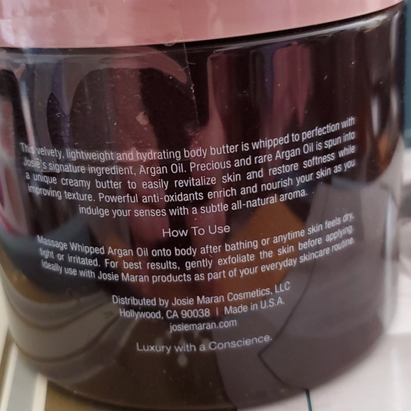 JOSIE MARAN Skincare New Josie Maran Vanilla Pear Body Butter 35 Oz